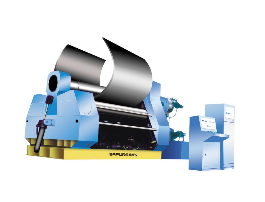 W12 series four-roller plate bending machine